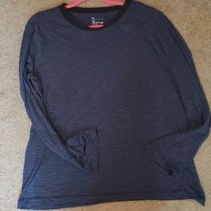 Gap Super Soft Striped Long Sleeve Classic Tee